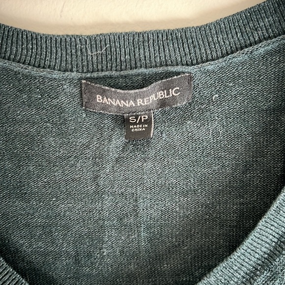 BANANA REPUBLIC Long Sleeve Linen Shirt - Picture 2 of 4